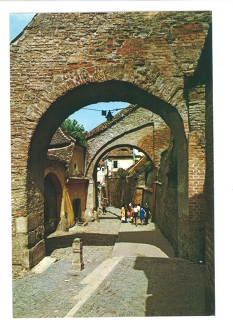 1734 - Sibiu. Pasajul scarilor